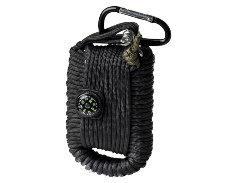 Mil-Tec Paracord Survival Kit Large - Black