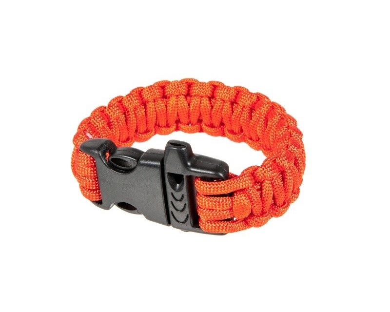Element Fastex Paracord Bracelet with Whistle - Red