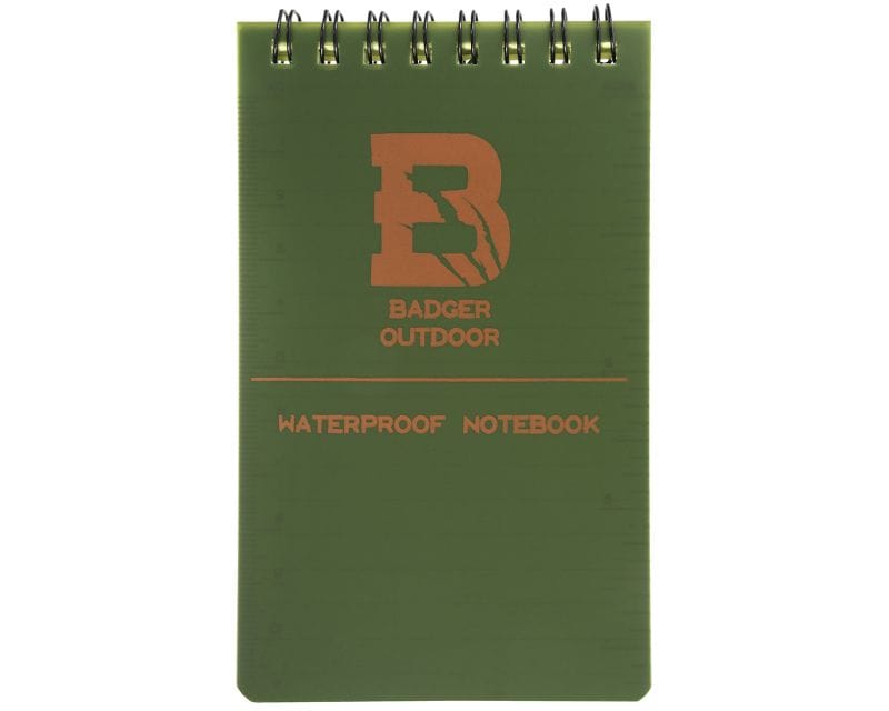 Badger Outdoor waterproof notebook
