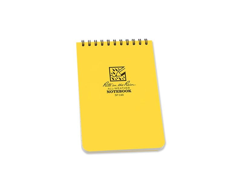 Rite in the Rain 4x6' All Weather Notebook - Yellow