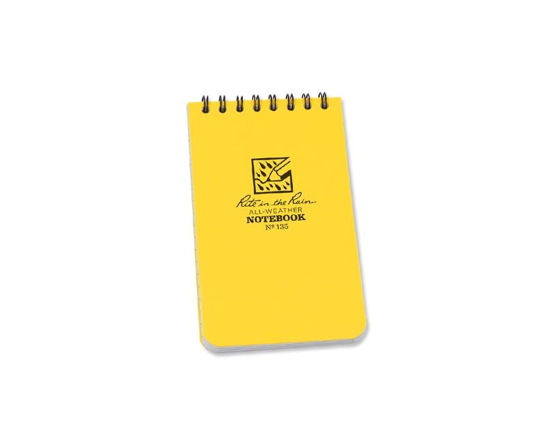 Rite in the Rain 3x5' All Weather Notebook - Yellow