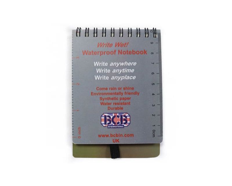 BCB 130X90 mm Waterproof Notebook