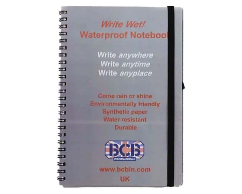 BCB A5 waterproof notebook