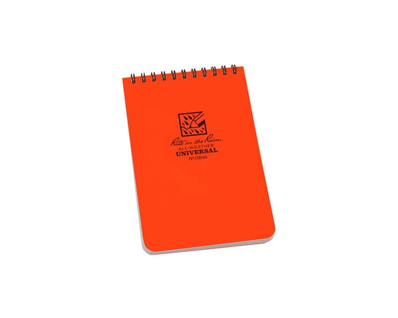 Rite in the Rain 4x6' All Weather Notebook - Orange