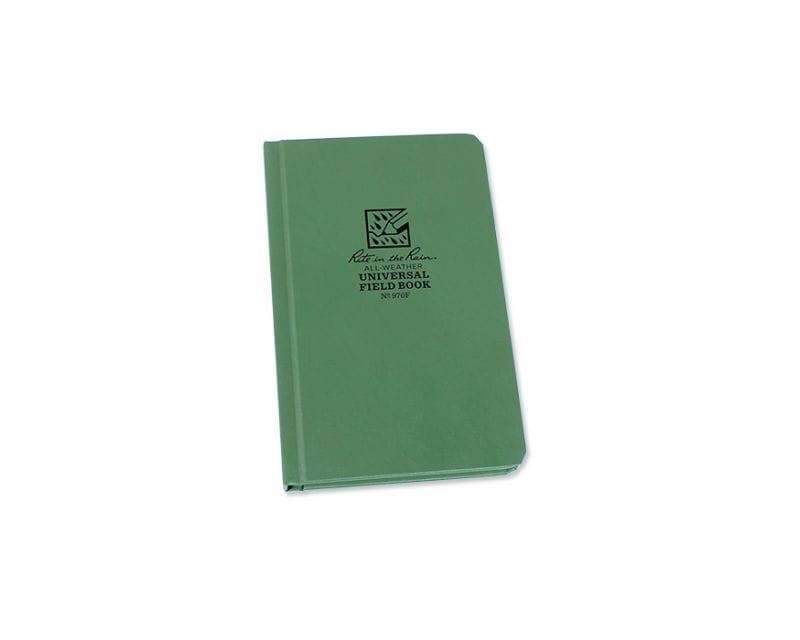 Rite in the Rain waterproof notebook 4 3/4x7 1/2' 970F - Olive