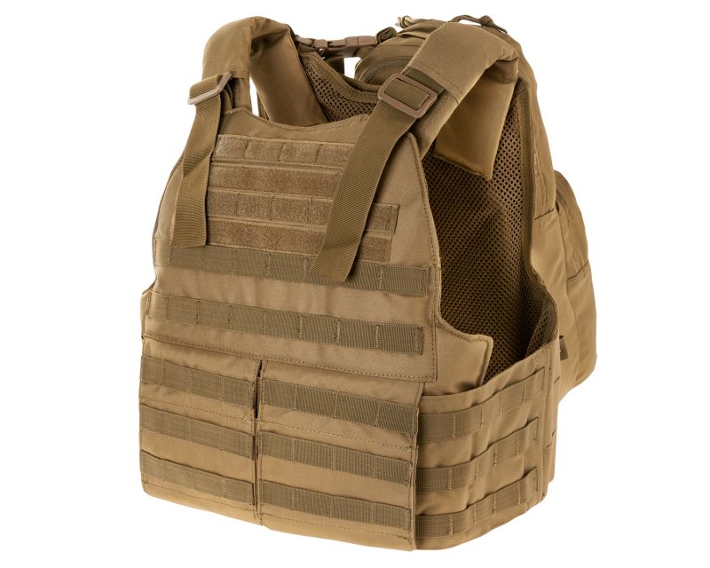 Tactical waistcoat Voodoo Tactical Hayden Plate Carrier with hydration pack - Coyote