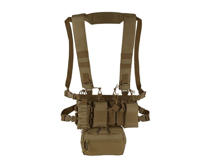 Camo Military Gear Storm Chest Rig - Coyote