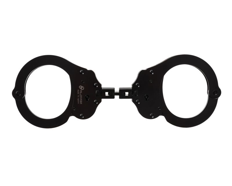 Articulated handcuffs Alcyon Steel - Black