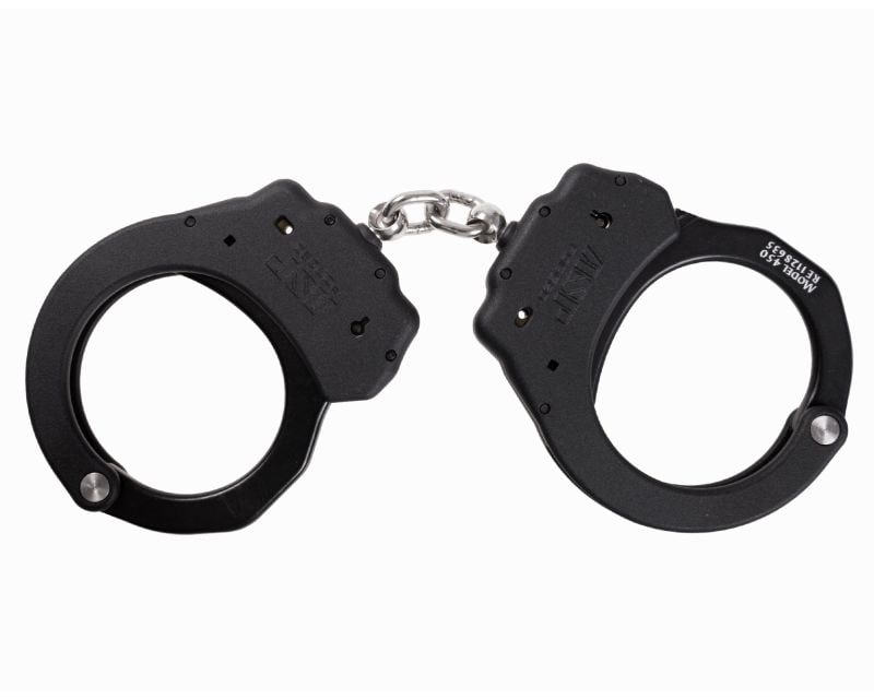 ASP Ultra Aluminium chain handcuffs 1 Pawl Black