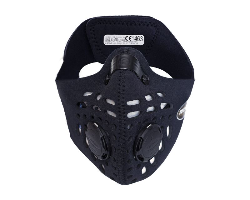 Respro CE Techno Anti-Smog Mask Black L