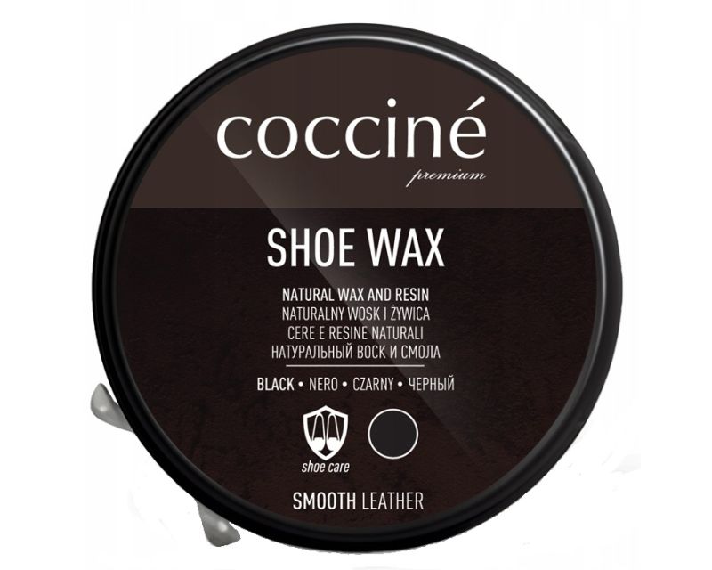 Coccine Shoe Wax 40 g - black