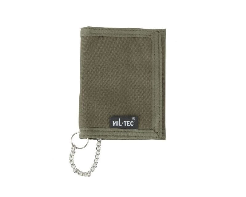 Wallet Mil-Tec with chain - green OD