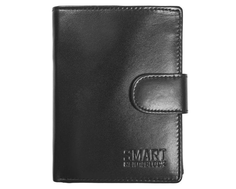 Koruma Smart RFID Block wallet for cards and coins - black