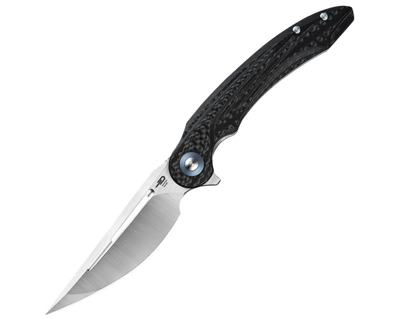 Bestech Knives Irida Carbon Fiber/G10 Folding knife - Black