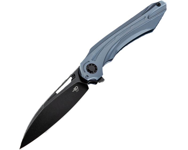 Bestech Knives Wibra folding knife - Blue/Black Blade