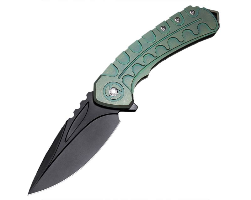 Bestech Knives Buwaya folding knife - Green