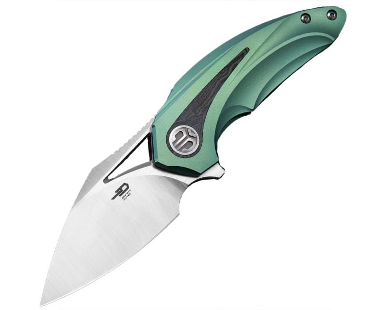 Bestech Knives Nuke folding knife - Green