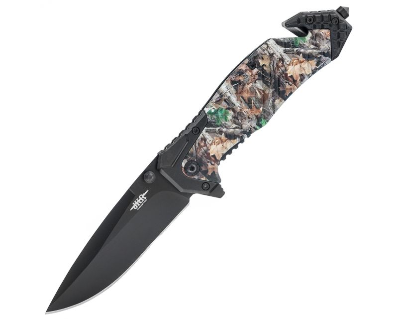 Joker Camouflage Fist folding knife - Black