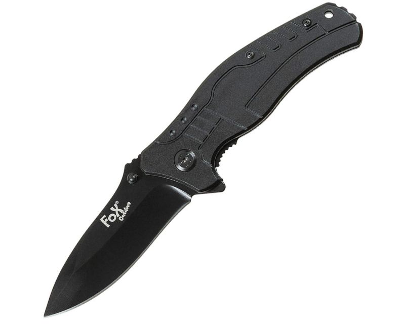 MFH Fox Outdoor 19 cm Folding Knife - Black