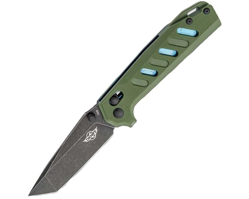 Oknife Rubato folding knife OD Green - 154CM stainless steel