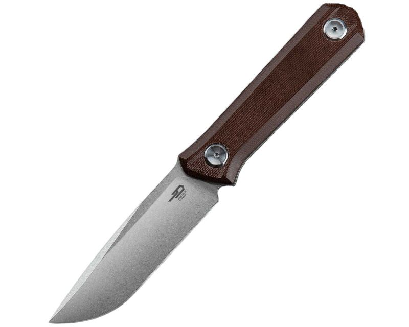 Bestech Knives BFK02D Hedron Knife - Brown