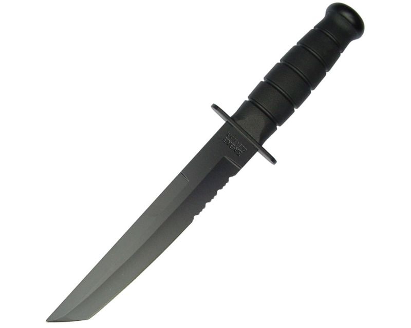 Ka-Bar Black Tanto Fixed Blade Knife