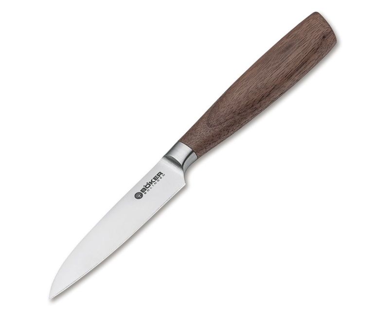 Boker Solingen Core Walnut Vegetable Knife