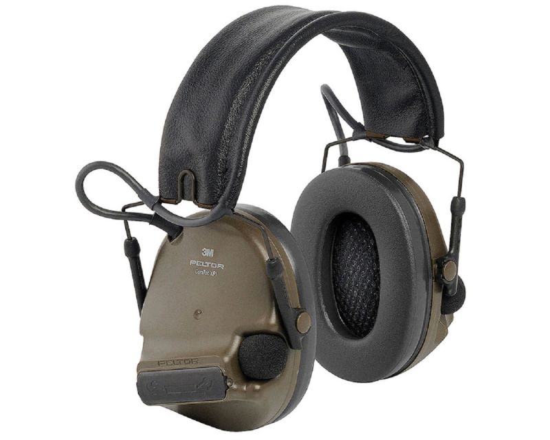 3M Peltor ComTac XPI active hearing protectors - Green