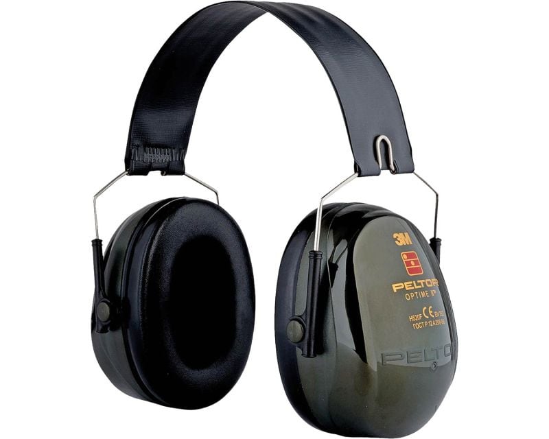 3M Peltor Optime II Hearing Protectors - Green