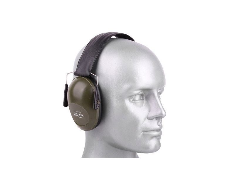 Mil-Tec Passive Hearing Protectors - Olive