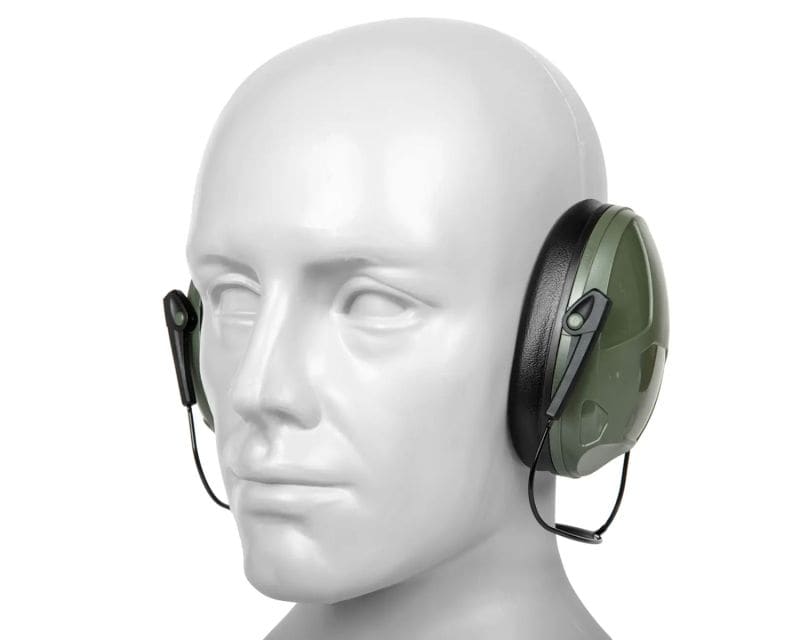 IPSC Ultimate Tactical passive hearing protectors - Olive