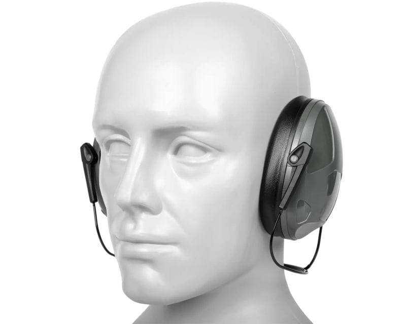IPSC Ultimate Tactical passive hearing protectors - Grey