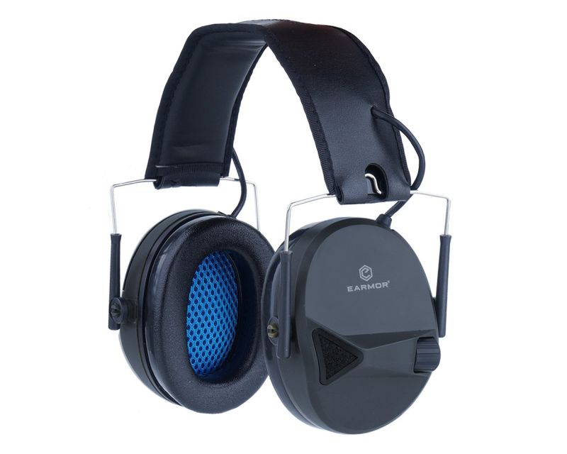 Earmor M30 active hearing protectors - black