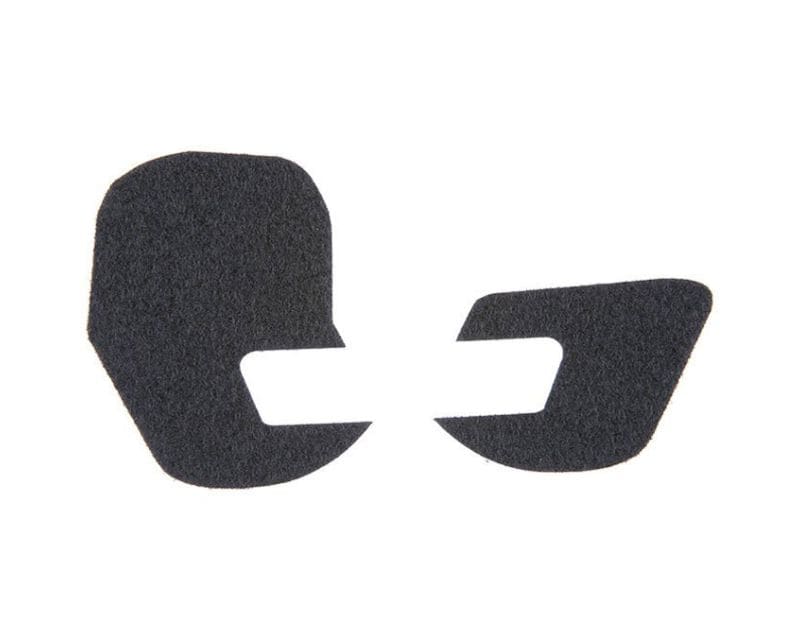 Stickers with velcro Earmor for hearing protectors M32 - Black