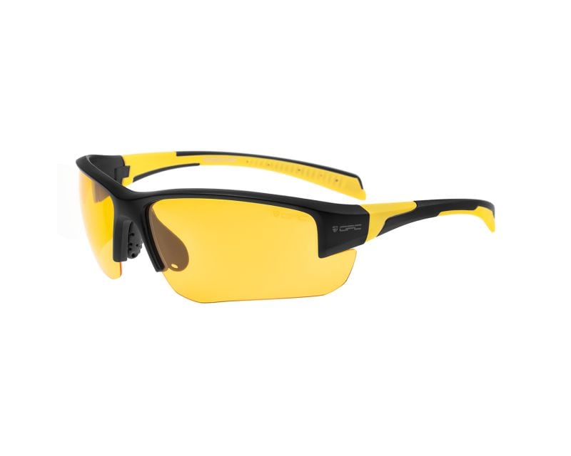 OPC San Salvo sunglasses - Black Matt Yellow Polarised