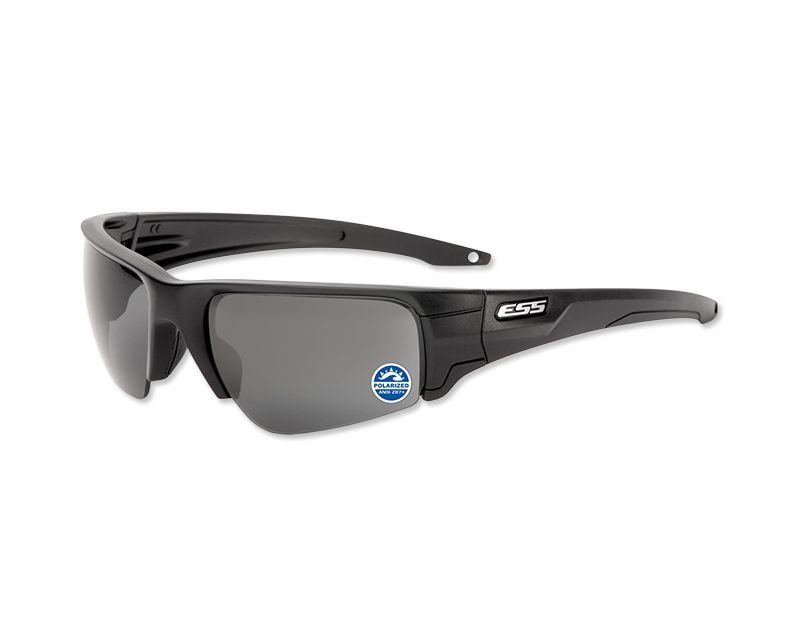 ESS Crowbar tactical glasses - Black/Polarized Mirrored Gray