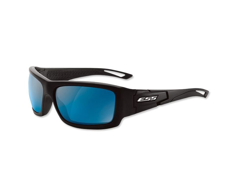 ESS Credence tactical glasses - Black Frame Mirrored Blue Lenses
