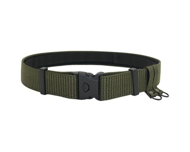 Strap belt with inner belt - Khaki