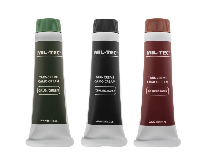 Mil-Tec Stick Camouflage Paint 3 colors- Brown/Black/Green