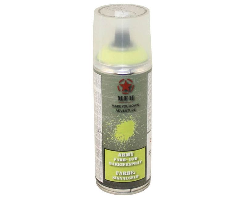 MFH Military spray paint 400 ml - Signal Yellow (RAL1026)
