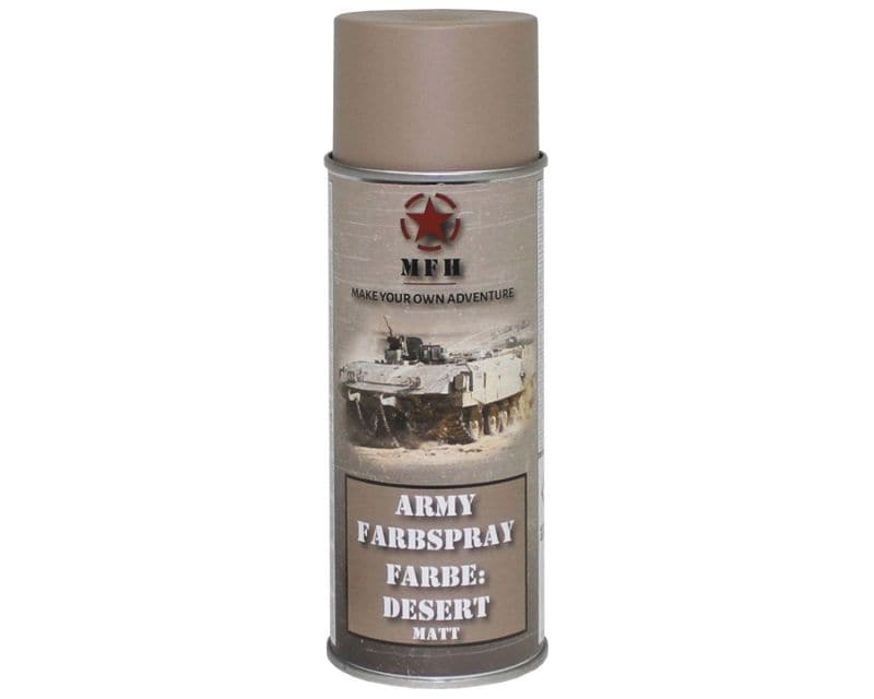 MFH Military spray paint 400 ml - Desert (RAL1019)
