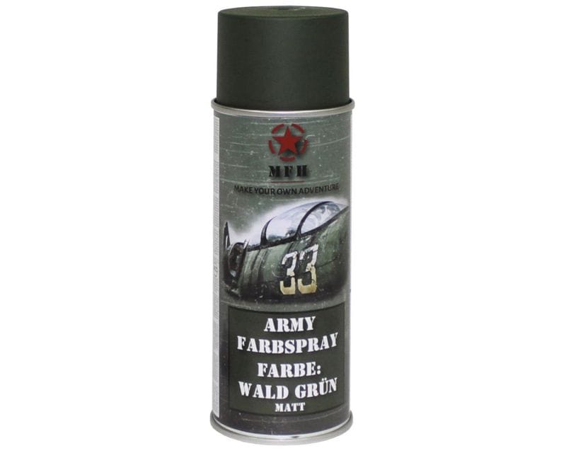 MFH Military spray paint 400 ml - Forest Green (RAL6031)