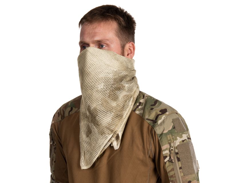 Brandit Commando Net Scarf Personal Camouflage Net - Sandstorm