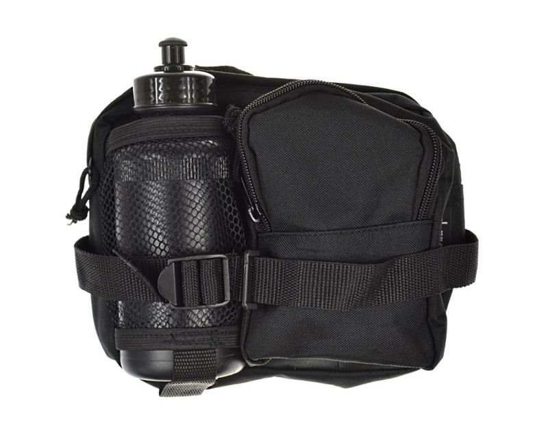 Mil-Tec Trekker bag with a water bottle black