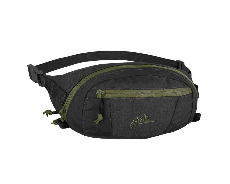 Helikon Bandicoot Waist Bag - Black/Olive Green