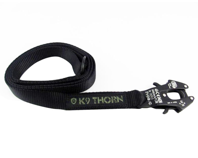 K9 Thorn Kong Frog Leash Black - 200 cm