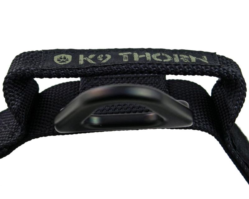 K9 Thorn Cobra Bravo Tactical Dog Collar - Black - For Big Dogs
