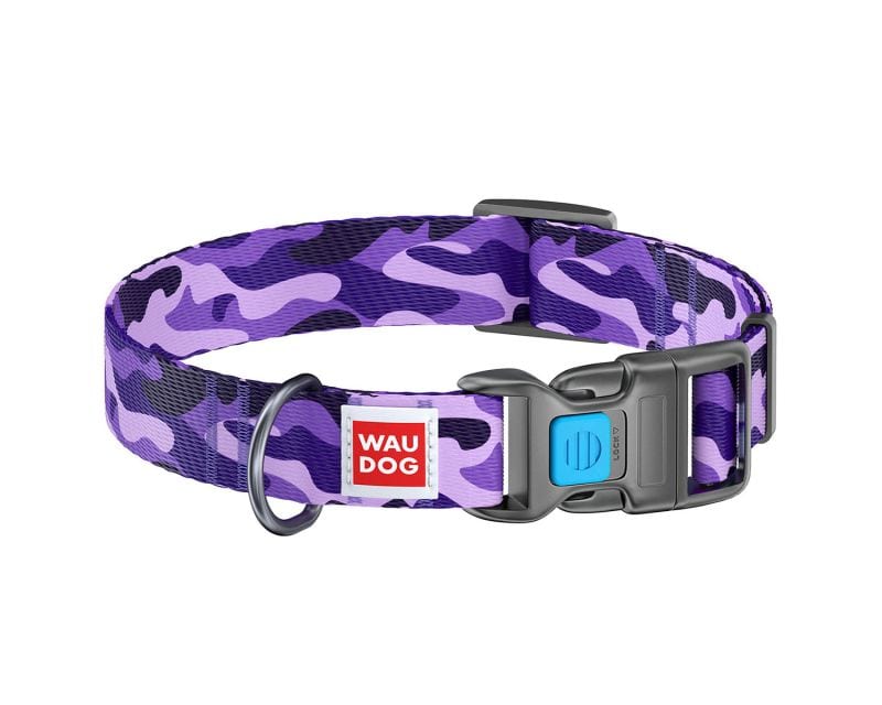 WauDog 20 mm collar - purple camo