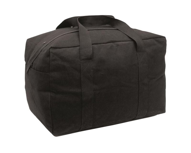 Mil-Tec US Cotton Parachute Cargo Bag 77 l - black