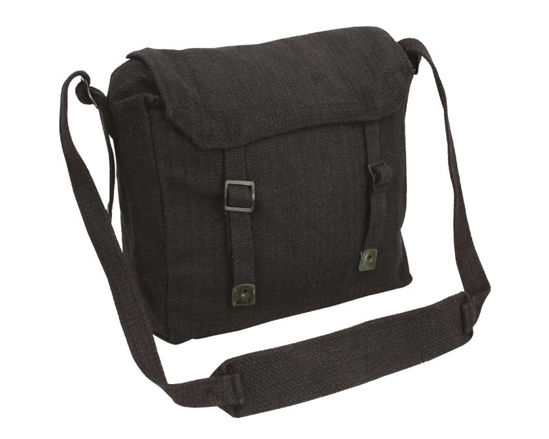 Highlander Outdoor Webbing Haversack Bag 18 l - Black